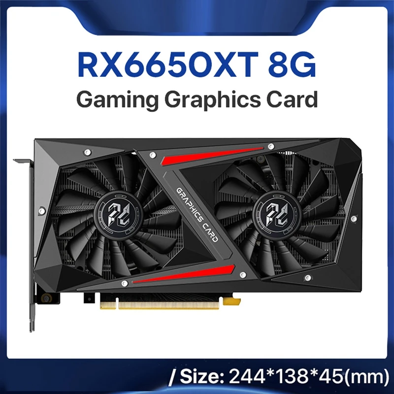 

1 шт., видеокарта RX6650 XT 8G GDDR6