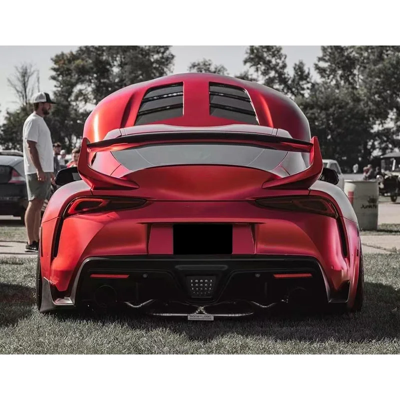 Для Toyota SUPRA A90 2019-2020 высококачественный задний спойлер на крышу из углеродного