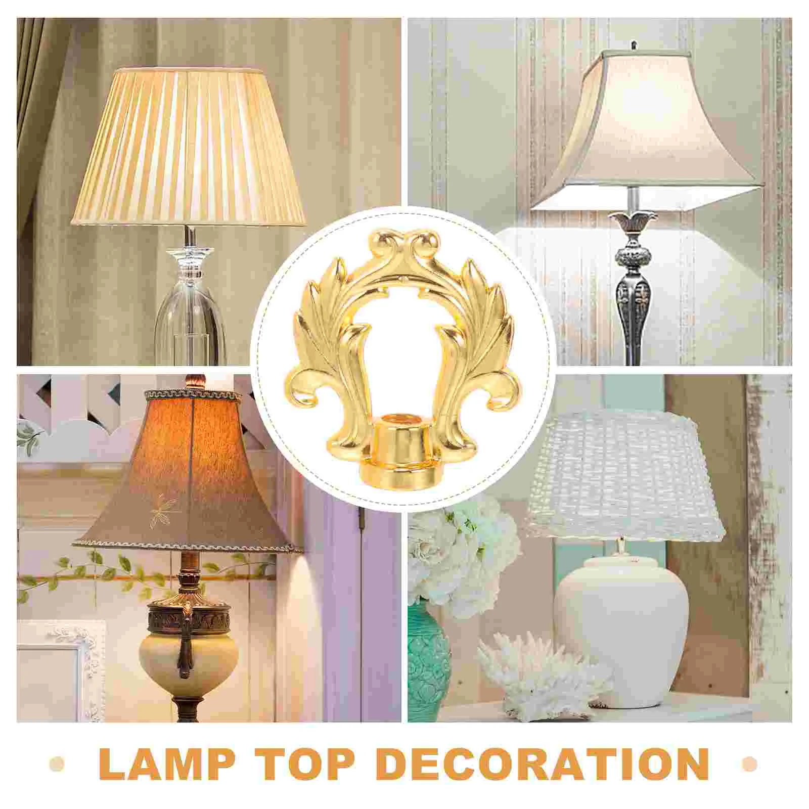 4 шт. декоративные светильники колпачки для ламп настольный пол украшение ручка