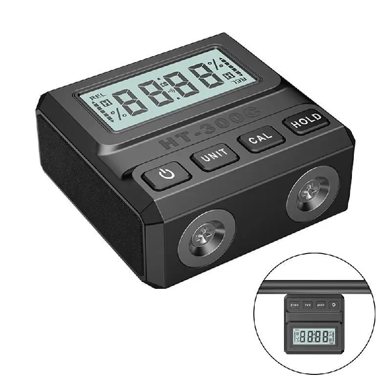 Цифровой транспортир Инклинометр 4х90 ° Угловой искатель уровня Магнитный датчик