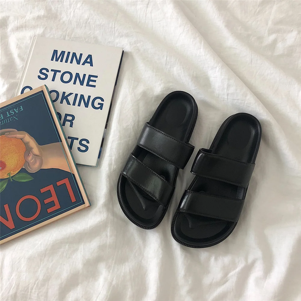 Fashion Light Weight Casual Women's Rubber Sandals Cool Outdoor Slippers Summer Flip Flops Comfort Non Slip Woman Beach Shoes