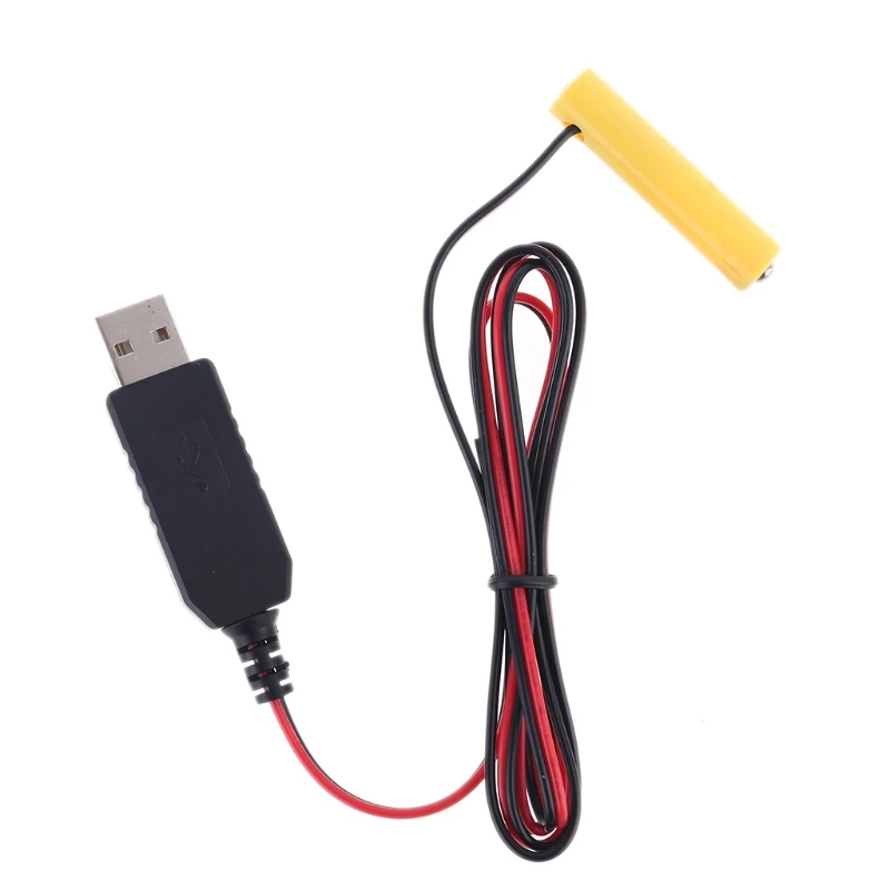 

USB-кабель H8WA LR03 AAA для замены аккумулятора 1-4 шт. AA для рождественской светодиодной подсветки, аксессуары для раций