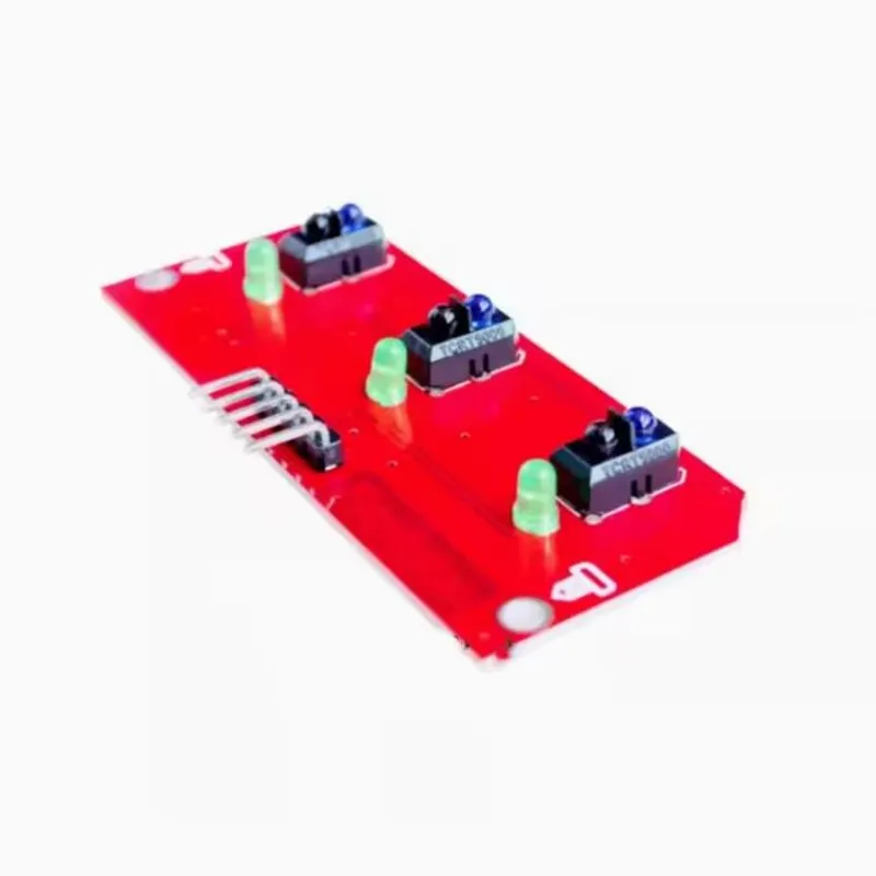 Фото 1 шт. инфракрасный светоотражающий датчик TCRT5000, 3-позиционный модуль отслеживания/слежения, линейный патруль, предотвращение препятствий, автомобильный робот, сенсорный модуль №2