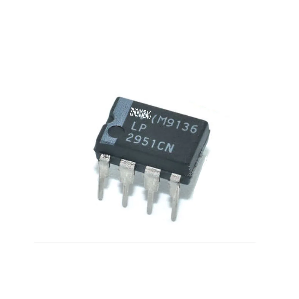 

(5PCS) LP2951CN IC REG LDO 5V/ADJ .1A 8-DIP 2951 LP2951