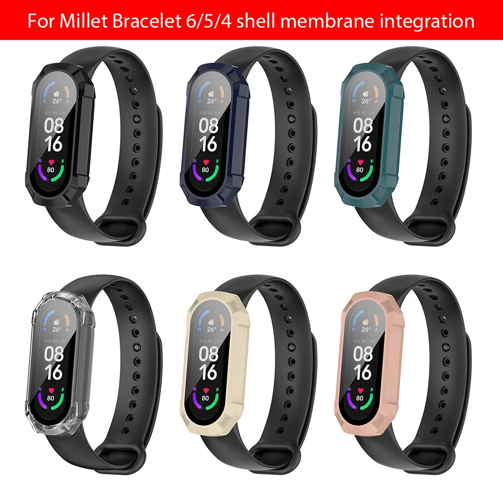 Защитный чехол для экрана Xiaomi Mi Band 4/5/6/NFC смарт-браслет защитная пленка из
