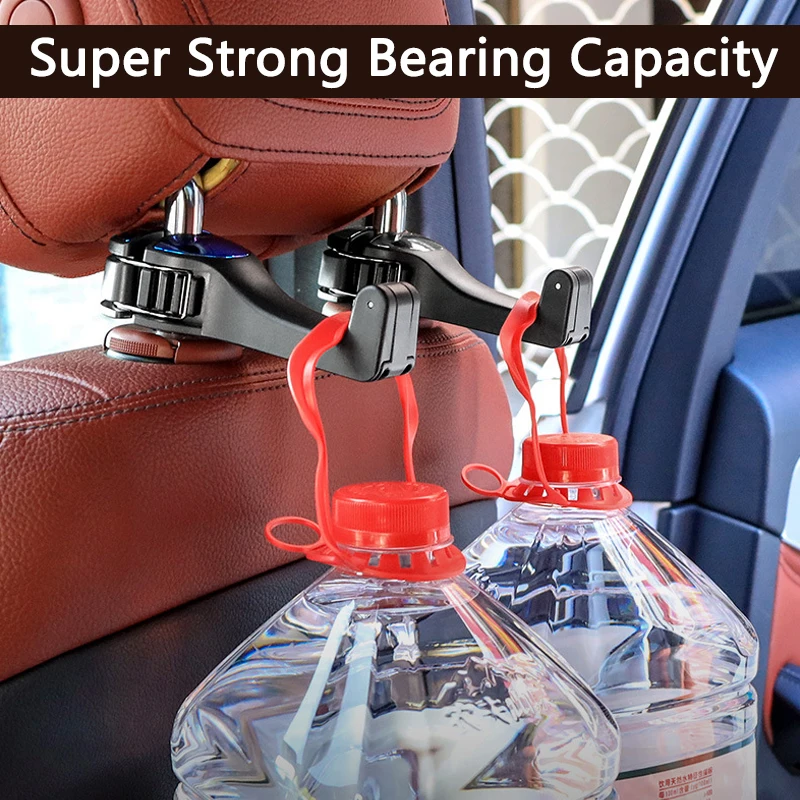 

Универсальный Крючок для сиденья QHCP, скрытый задний держатель телефона, 1 шт., вешалка для поворотного стола, подвесная сумка, держатель, кронштейн, автомобильные аксессуары