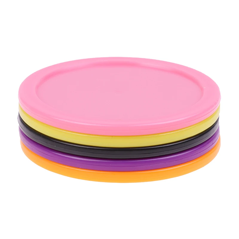

8 Pcs 54mm Durable Red Air Hockey Table Pucks Puck Children Table Party Entertainment Accessories