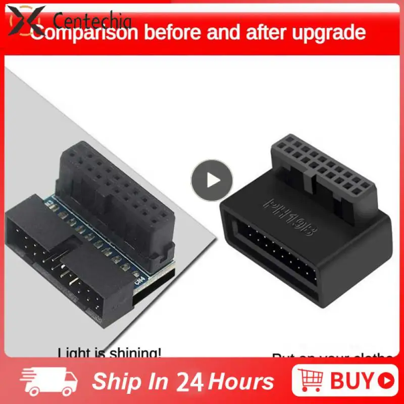 

Computer Adapter Neat Routing 1 Adapter Motherboard Connectors Support Data Transmission High Speed Signal 90 Degree Converter