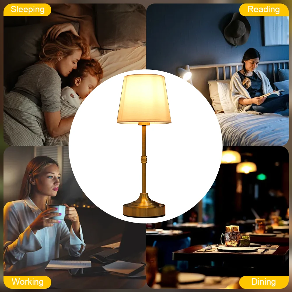 Настольная лампа с регулируемой яркостью перезаряжаемый светильник для сна