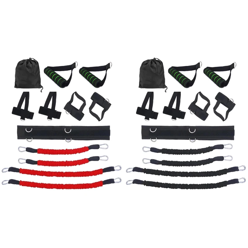 

69HD Stretching Straps Set Leg Arm Exercises Boxing Gym Bouncing Training Equipment