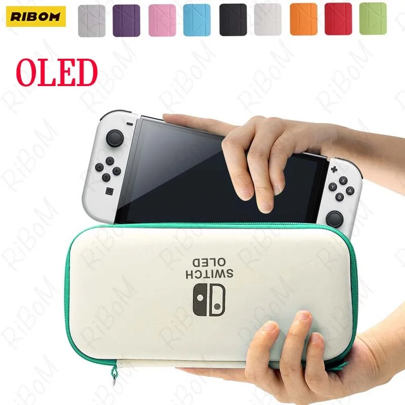 Новый дорожный Чехол для Nintendo Switch OLED портативный защитный чехол ПУ коробка сумка