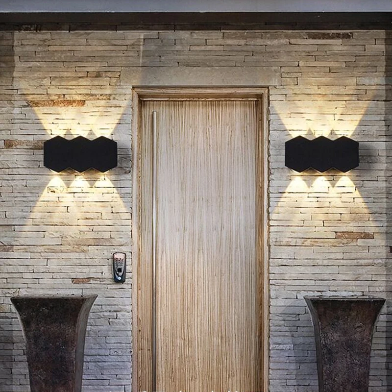 Светодиодный настенный светильник для помещений и улицы водонепроницаемый IP65