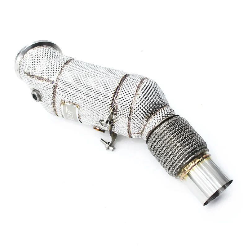 

Head Section High flow Pipes Exhaust Pipes branch downpipe Exhaust Pipe with catalyst for BMW 420 428 430 N20 2.0T 2013