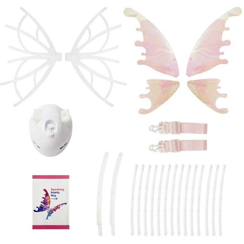 

Auto-Wave Fairy Wings for Girls Popular Flea-Market Toy Kids Wings Angel Costume