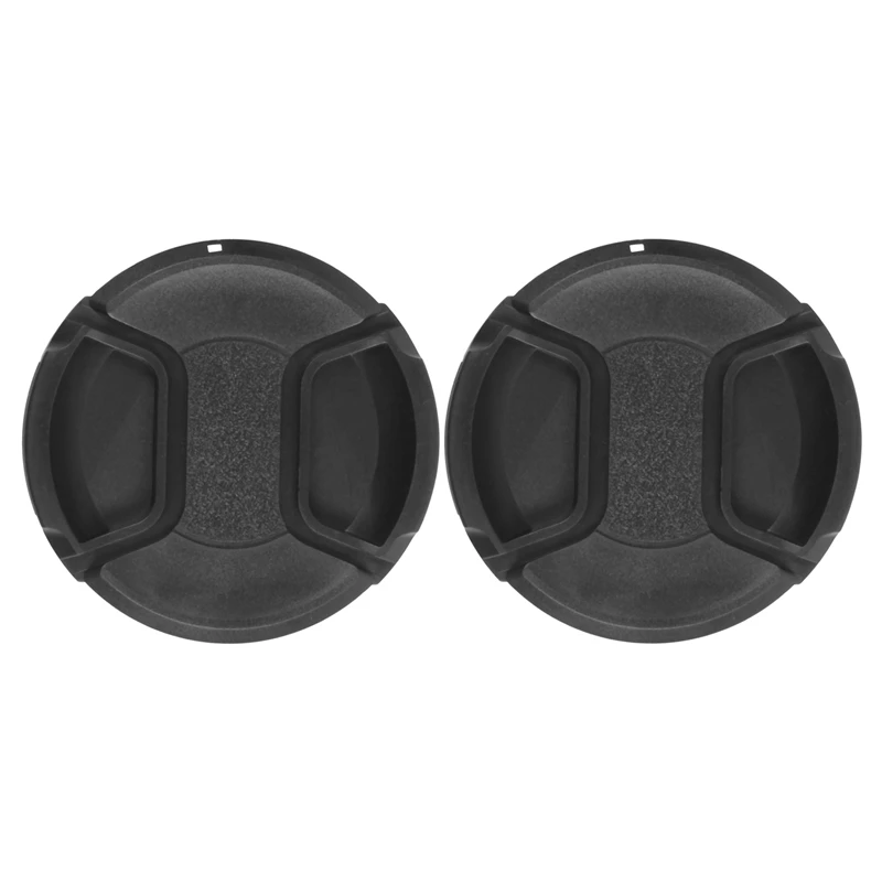 

2X Univeral 86mm Center Pinch Front Lens Cap for DSLR Camera