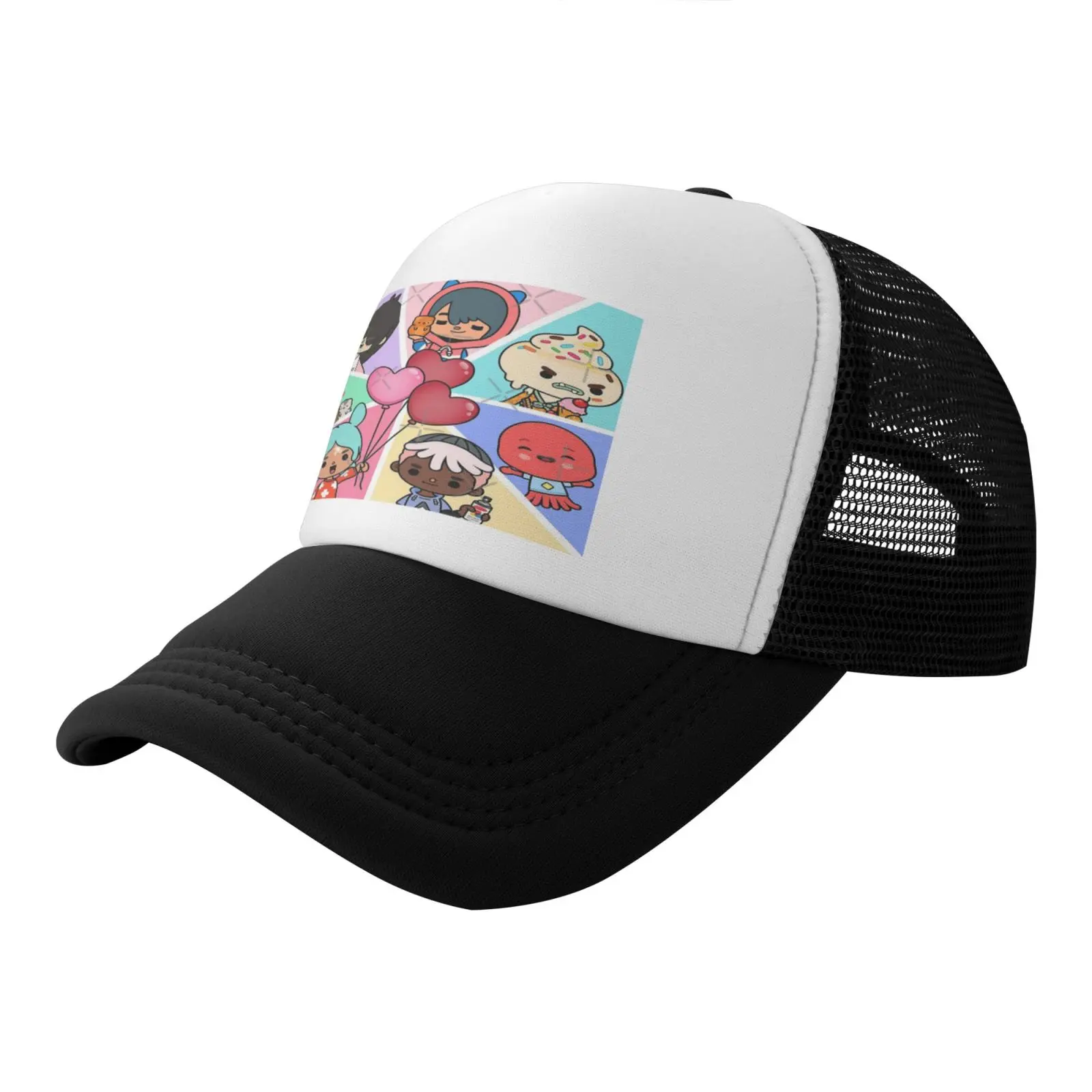 

Toca Squad - Toca Boca Cap Baseball Caps Caps Hats For Girls Cowboy Hats Bonnets For Women Hat For Girls Men's Caps Streetwear