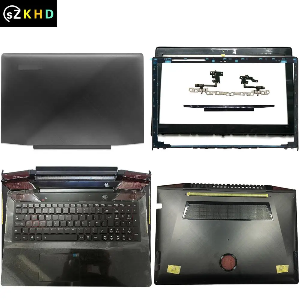 New For lenovo Ideapad Y700-15 Y700-15ISK Laptop LCDBack Cover Front Bezel Palmrest Backlight Keyboard Touchpad Hinge Bottom Lid