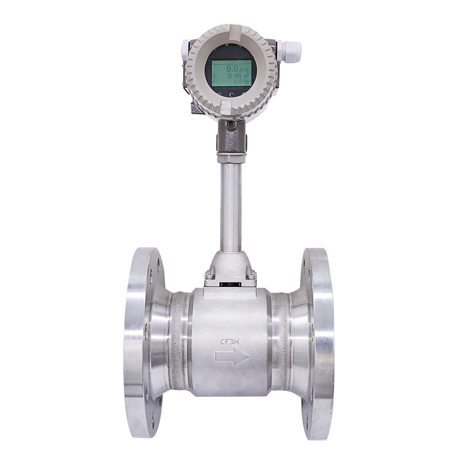 

Low Price 3" 4" 2" Vapor Flow Meters High Temperature Vortex Flow Sensor