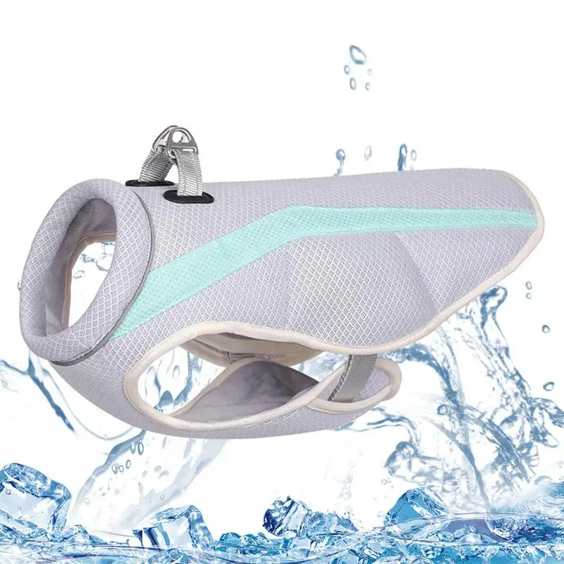 

Dog Cooling Coat Cooling Vest Coat For Pet Dog Sun Protection Sleeveless Dog Coat Vest For Small Medium Dogs Hiking Training