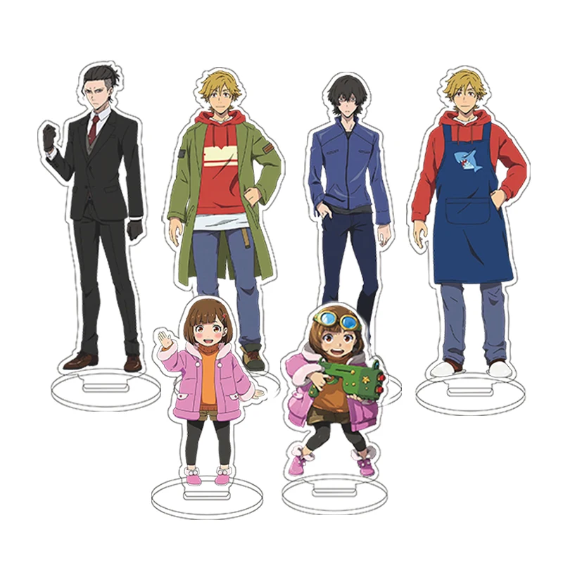 

Anime Buddy Daddies Stand Women Men Party Acrylic Figure Standing Model Plate Sign Fans Gifts Jewelry Couples Props Toy Kawaii