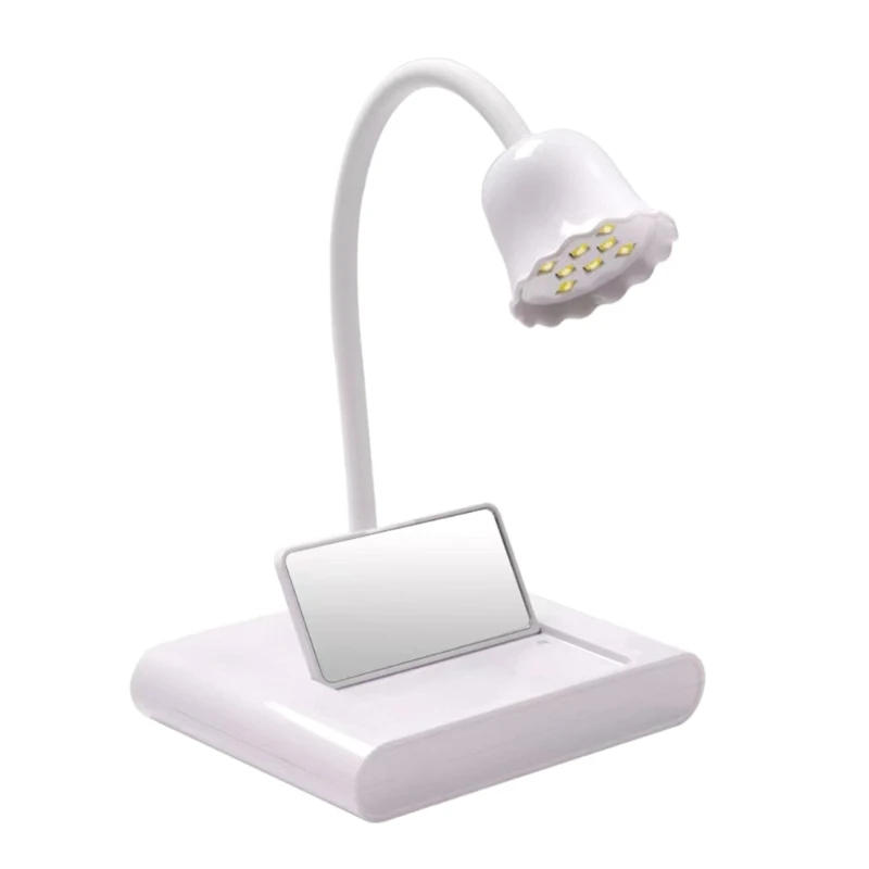

UV LED Nail Lamp,20W Nail Dryer Nails Gel Polish Curing Lamp Rotatable Nail Light for Home DIY & Salon-Manicure-Decor