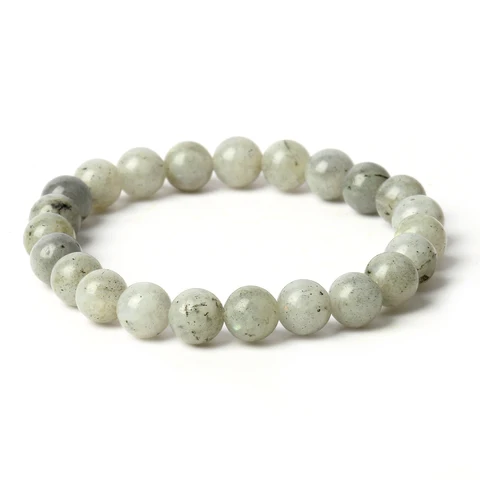 Браслет из амазонита и нефрита GMB724