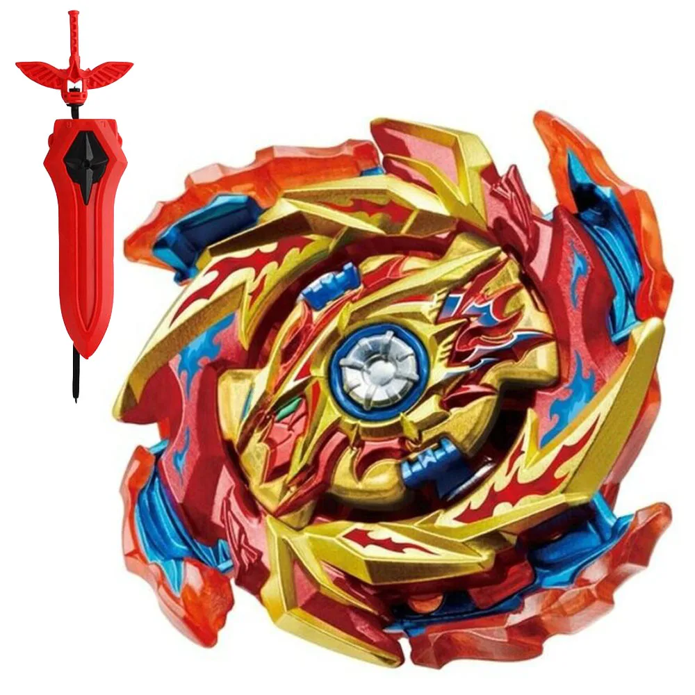 

B-X TOUPIE BURST BEYBLADE cyclone roktavor BURST Superking B-174 LIMIT BREAK DX w/ Long String Sparking LauncherSword launcher