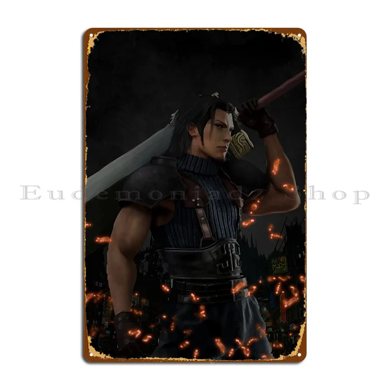 Angeal в черных металлических знаках настенный знак пещере дизайн ржавчины