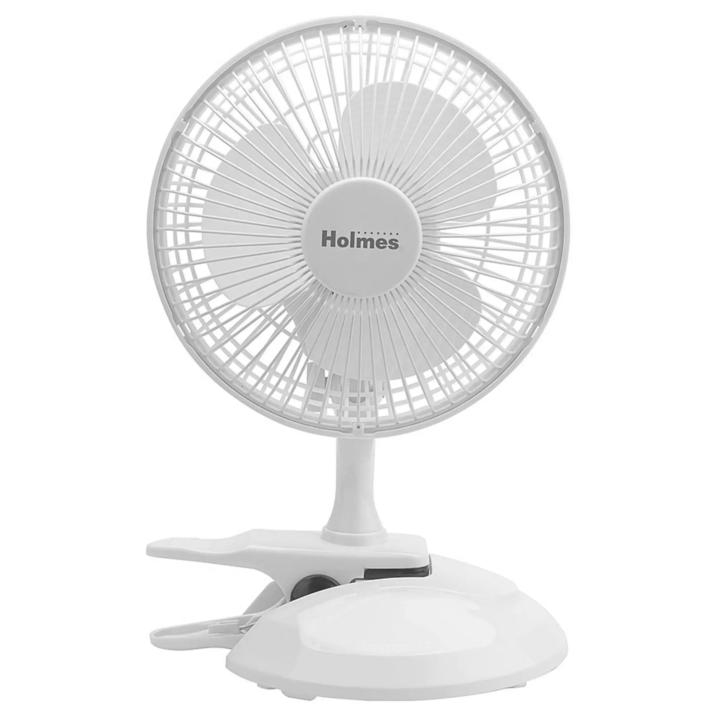 6 Inch Clip/Table Personal Fan in White