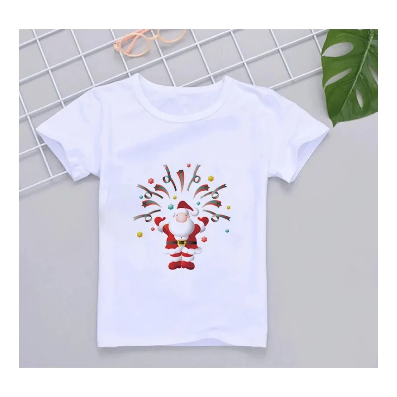 

Футболка с коротким рукавом и круглым вырезом для мальчиков и девочек