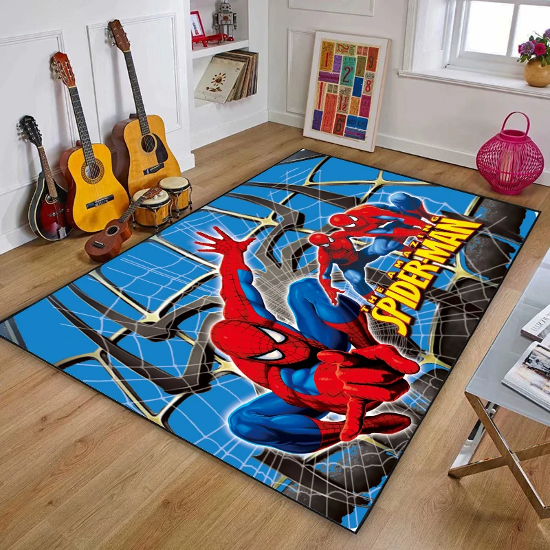 

Disney Spiderman Rug Movie Children's Room Carpet Carpet for Living Room Non-slip Bathroom Mat Hallway Doormat Home Decor