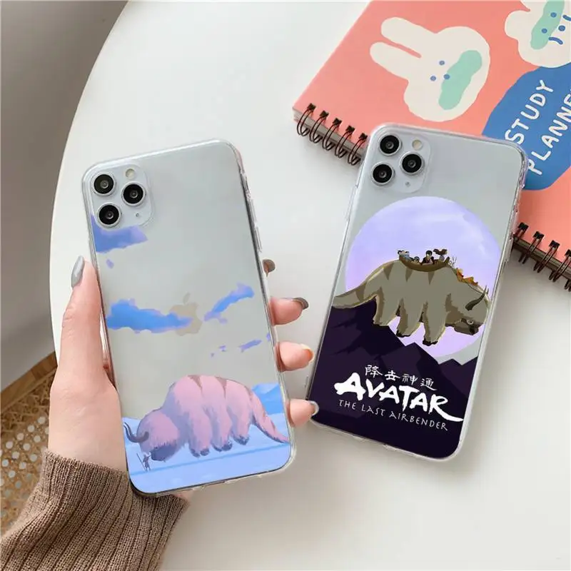 

the last airbender anime Phone Case Clear Transparent for iPhone 11 12 13 mini pro XS MAX 8 7 6 6S Plus X 5S SE XR 2020