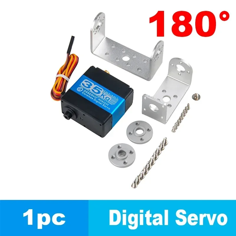 

Сервопривод DS DS3235MG 35 кг.см Цифровой сервопривод без сердечника с металлической шестерней для радиоуправляемых роботов/автомобилей