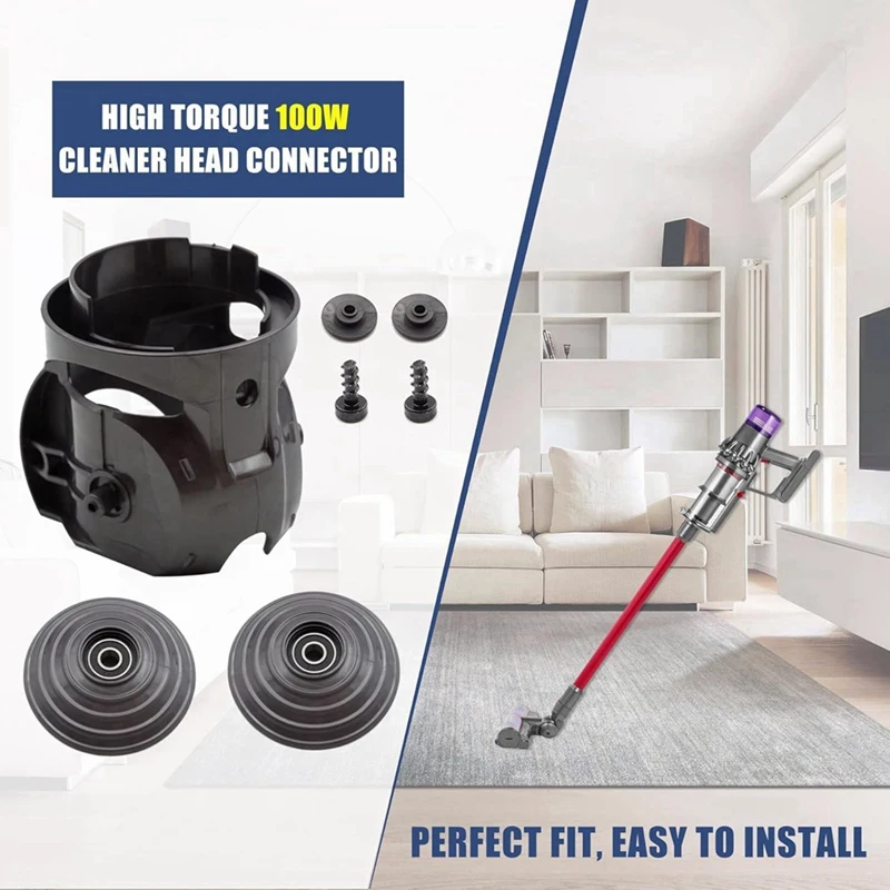 Фото AAAN-запасные части для пылесоса Dyson V10 V11 V15 G5, 100 Вт, V-Ball, колеса с чистящей головкой с высоким крутящим моментом, запасные части №5