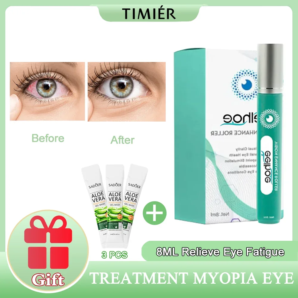 

Rapid Treatment Myopia Eye Serum Relieve Vision Astigmatism Relieve Eye Fatigue Eliminate Dark Circles Bags Eye Care Essence 8ML