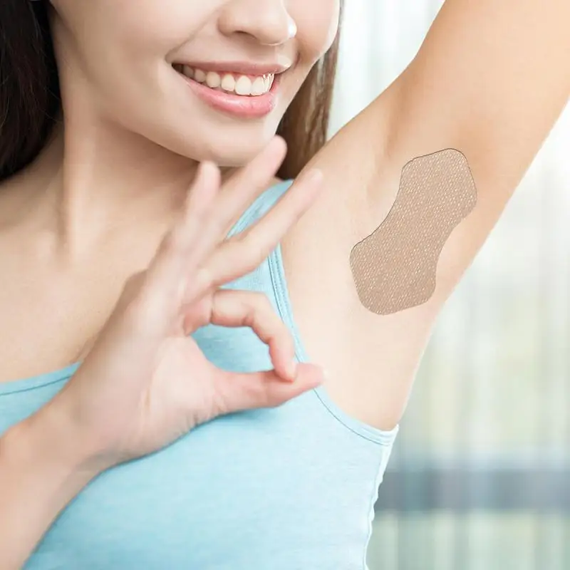 Подушечки для подмышек женщин впитывающие пот пластыри не видимые подушечки