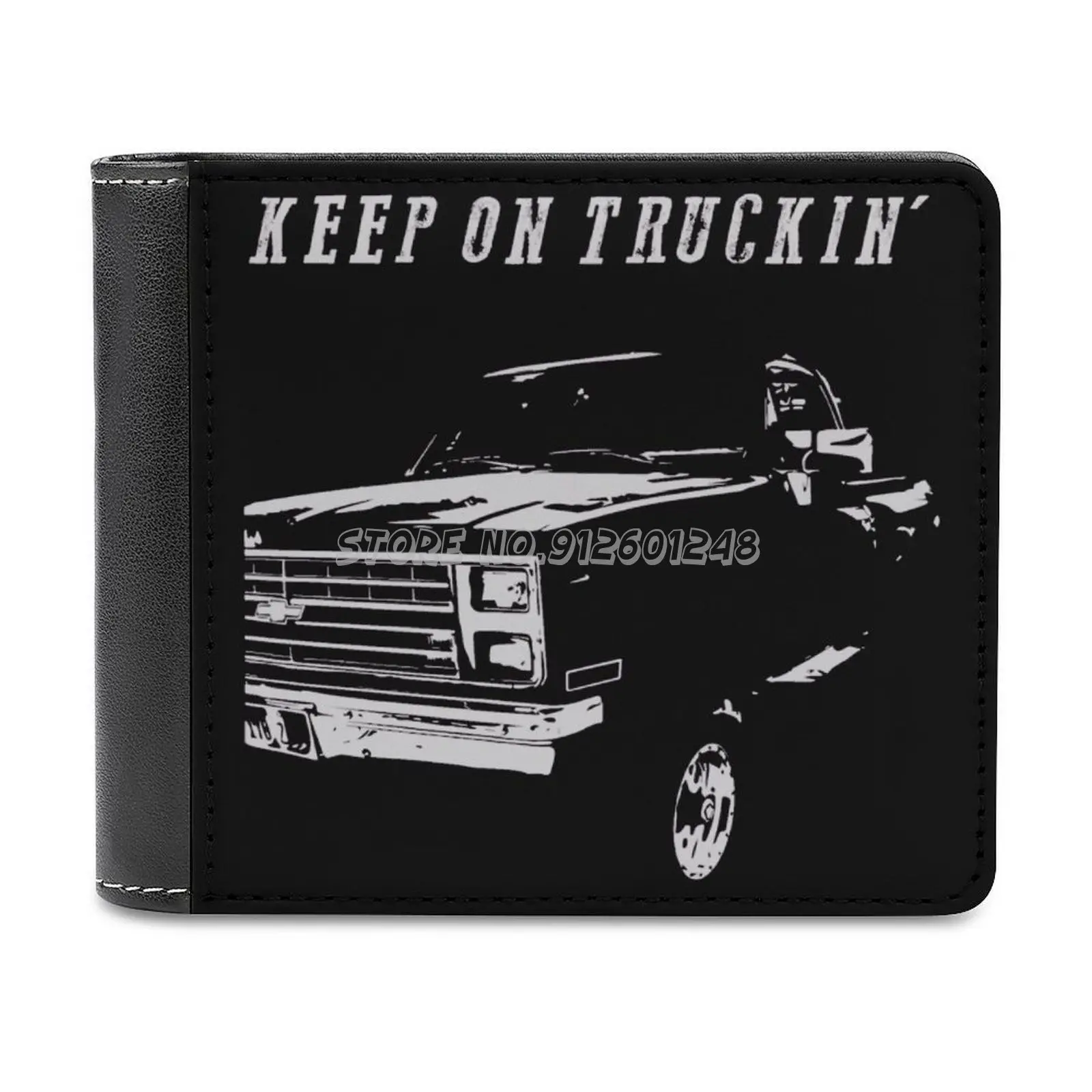Винтажный кожаный кошелек Keep on truc для Chevy Silverado Роскошный кредитных карт Power Stroke 1500