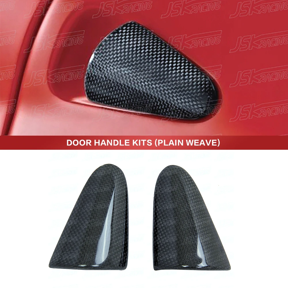 

Real Carbon Fiber Door Handle Kits (Plain Weave) For Ferrari 458 Italia And Spider And Speciale 2011-2016