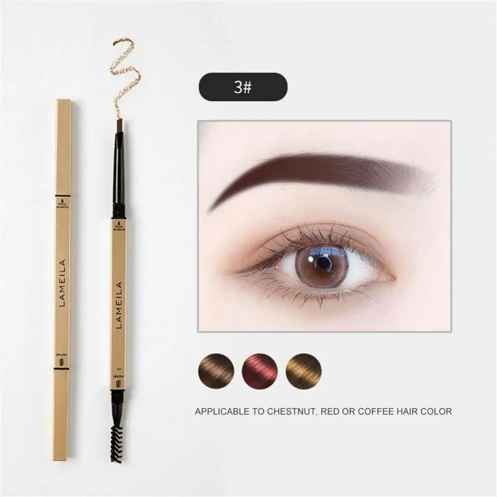 

LAMEILA Eyebrow Pen Sweatproof Waterproof Long Lasting Non-smudge Eyebrows Pencil Professional Korean Women Makeup Cosmetics