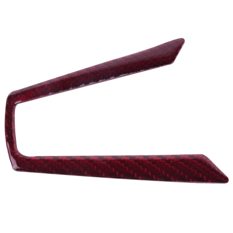 Для Mazda MX-5 Miata Roadster 2016 + MX5 ND крышка кнопки на руль красная наклейка из углеродного