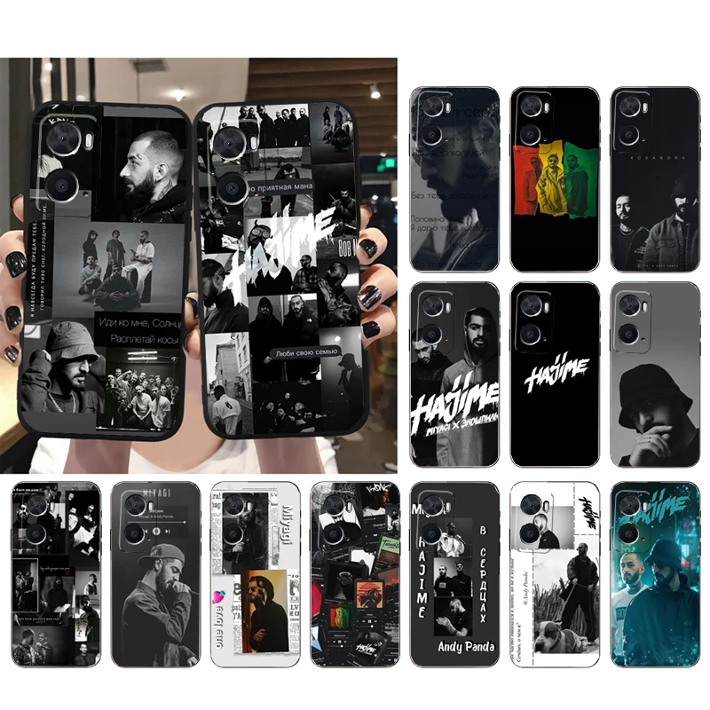 

Phone Case for OPPO A96 A91 A54 A74 A94 A53S A15 A16 A17 Reno 2 2Z Reno 6 7 8 Miyagi Andy Panda Hajime Music Case