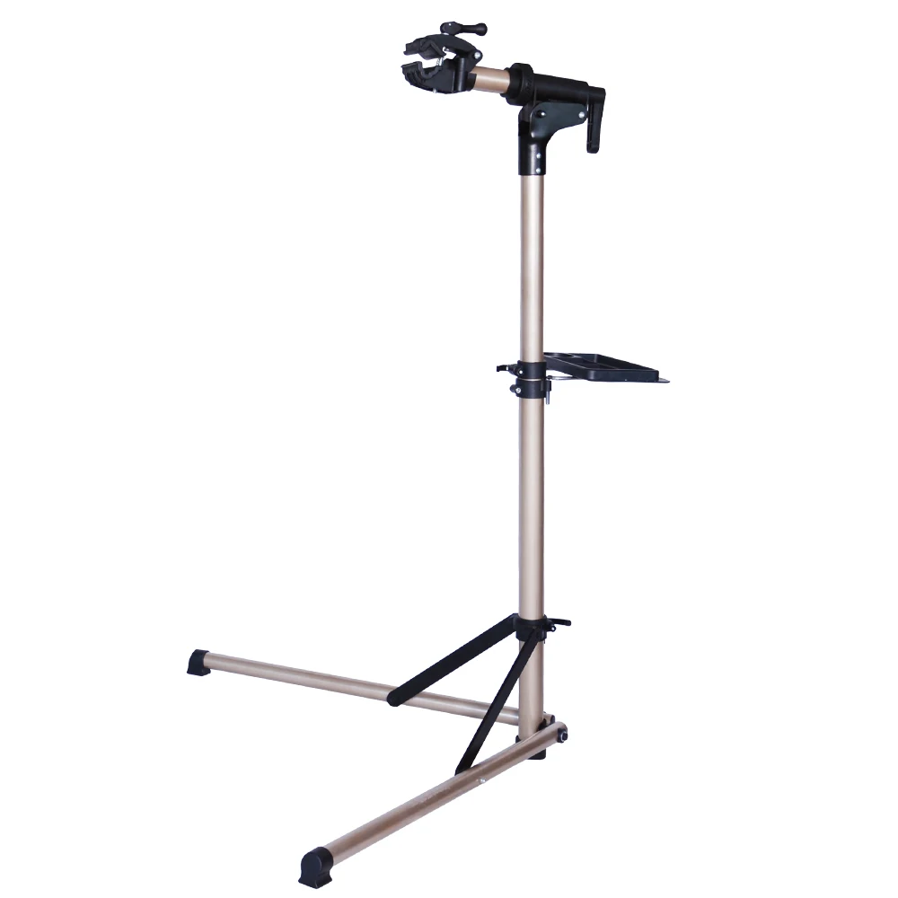 Bike Rack Holder Storage Bicycle Repair Stand Aluminum Alloy Bike Work Stand Professional Bicycle Repair Tools Adjustable Fold