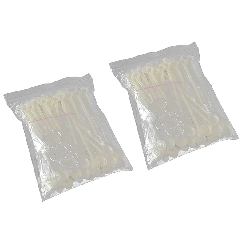 

200 шт., накладные ногти с кольцом