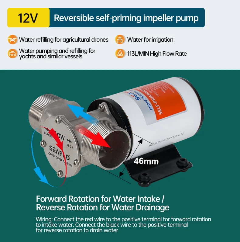 

Электрический насос SEAFLO 12В
