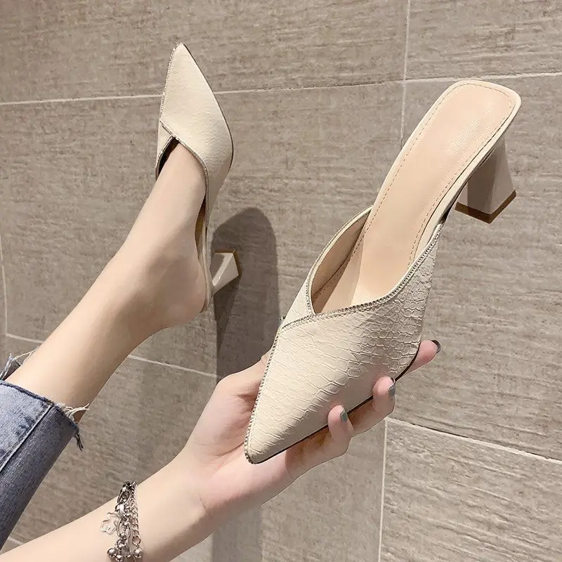 

Ladies Shoes and Sandals Fashion Beach Designer Heels Sandal Flip Flop Slippers Women Chinelos Women's Luxury Summer Heel High