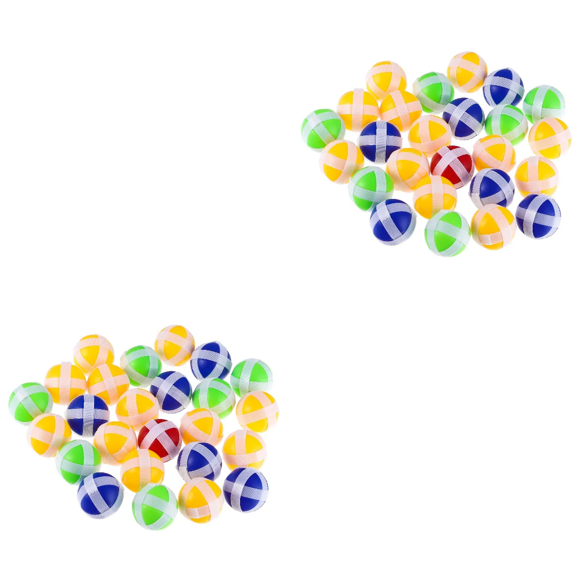 

50 Pcs Fabric Dart Board Sticky Balls Dart Hook and Balls Game Accessories for Adults Teens and Kids