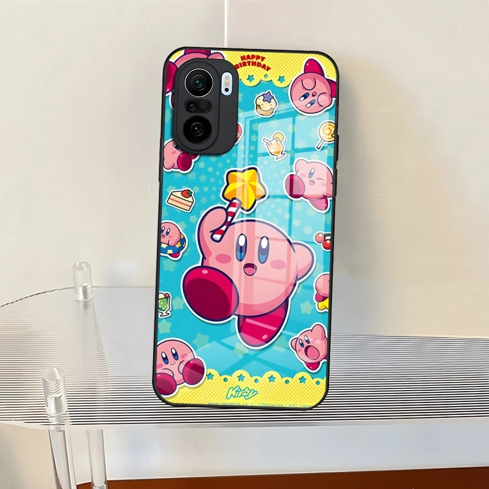 Чехол для телефона Game-K-Kirby-Cute Redmi 13 12 13c 12c Note Pro Plus 11 10 12s 11s Задняя крышка из