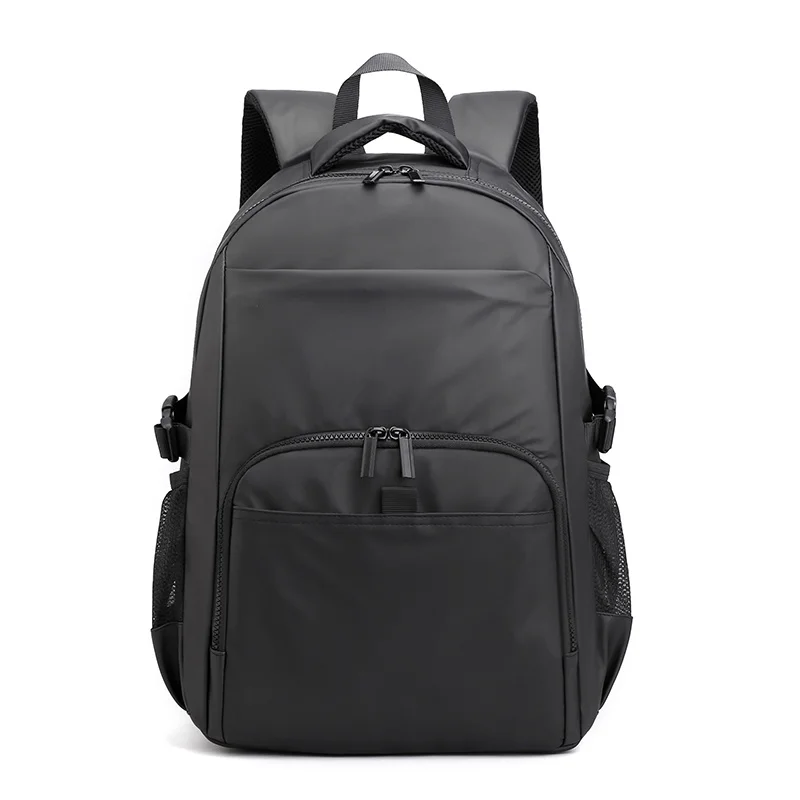 

British Simple Black Business Laptop Backpack Men 2022 New Brand Waterproof Youth Sports Back Pack College Student Schoolbag
