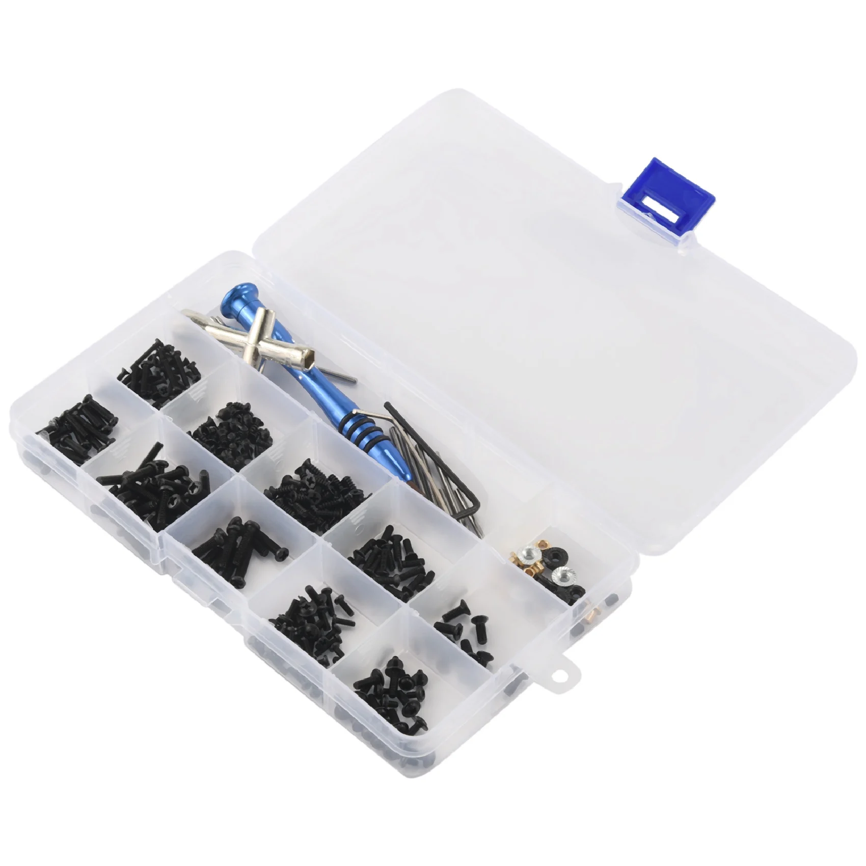 M2 M2.5 M3 винт для 144001 1/14 RC автомобильные запасные части винты с плоской головкой