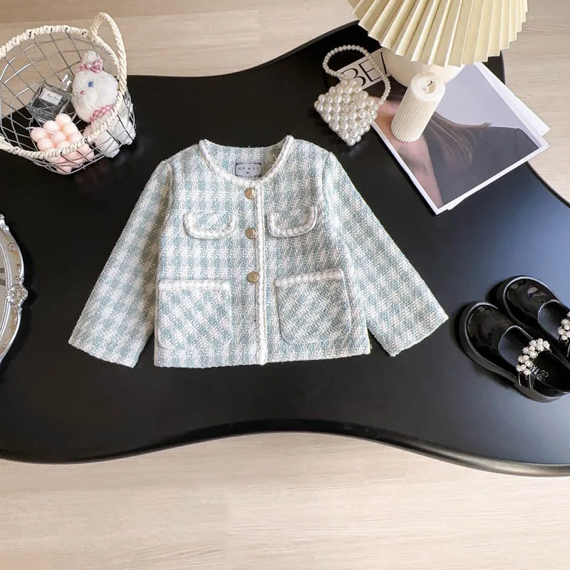 Модное темпераментное пальто в социалистском стиле для девочек на весну и осень